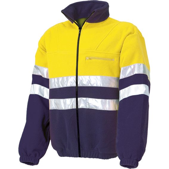 FORRO POLAR 4061 A.V.T-M AZUL/AMARILLO