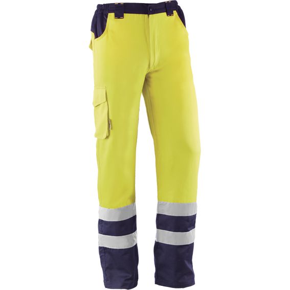 PANTALON A.V.AMARILLO/AZUL HV748BC T-M
