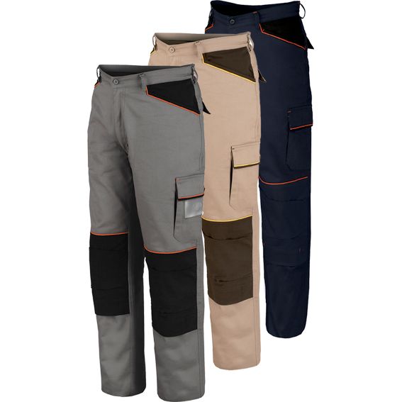 PANTALON SHOT AZUL/NEGRO 8930C T-L