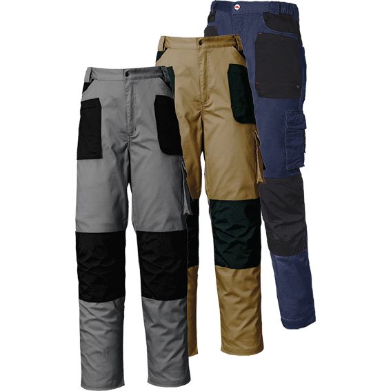 PANTALON DE TRABAJO PANOPLY BEIGE/GRIS XL