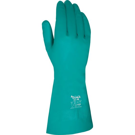 PAR GUANTES NITRILO VERDE SOL-VEX 37-675 T.9 MAPE