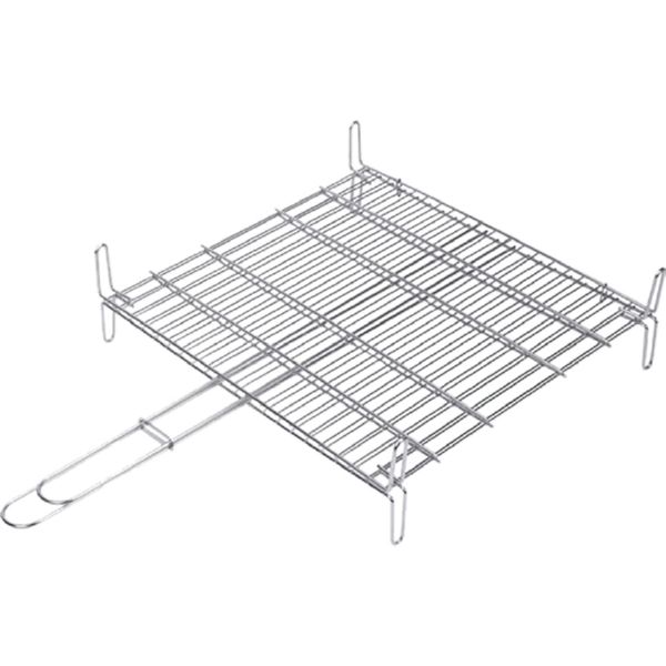 PARRILLA A.INOX 500X500X155 C/PINZA 2686