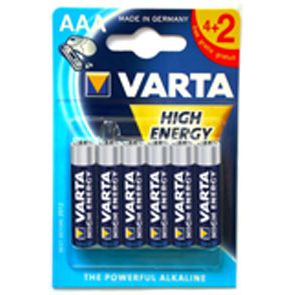 PILA ALC.4903-LR-03 AAA BLIS(4+2) VARTA