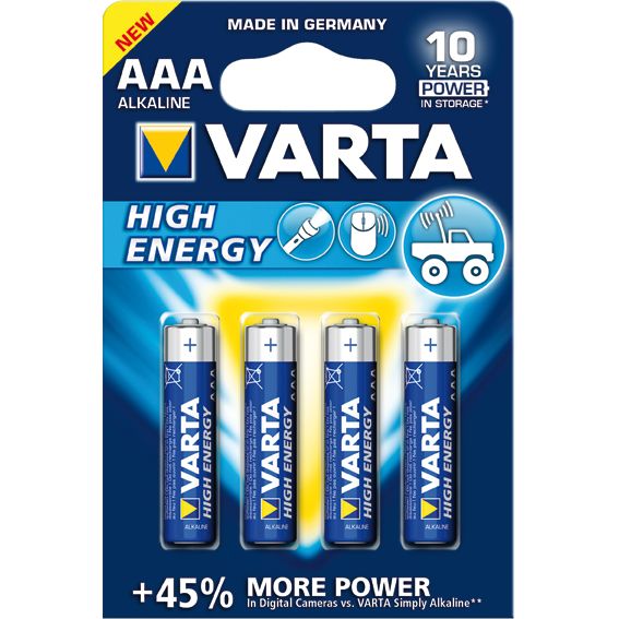 PILA ALC.4903-LR-03 AAA BLIS(4) VARTA