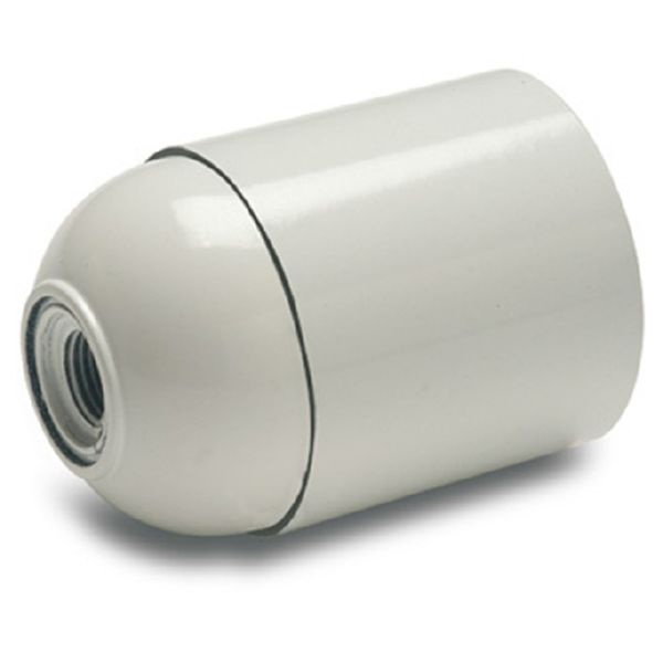 PORTALAMPARA 161B LISO E27 BLANCO 4A