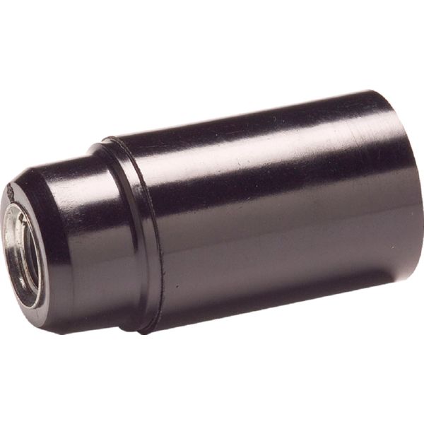 PORTALAMPARA 461 LISO E14 NEGRO 2A-250V